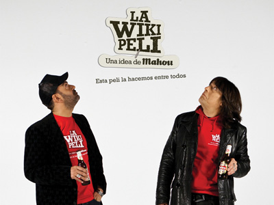 José Corbacho y Juan Cruz dirigen la WikiPeli en la que han colaborado 3.000 usuarios de la red
