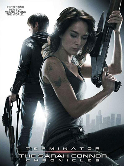 Cartel promocional de la serie "Terminator: Las crónicas de Sarah Connor"