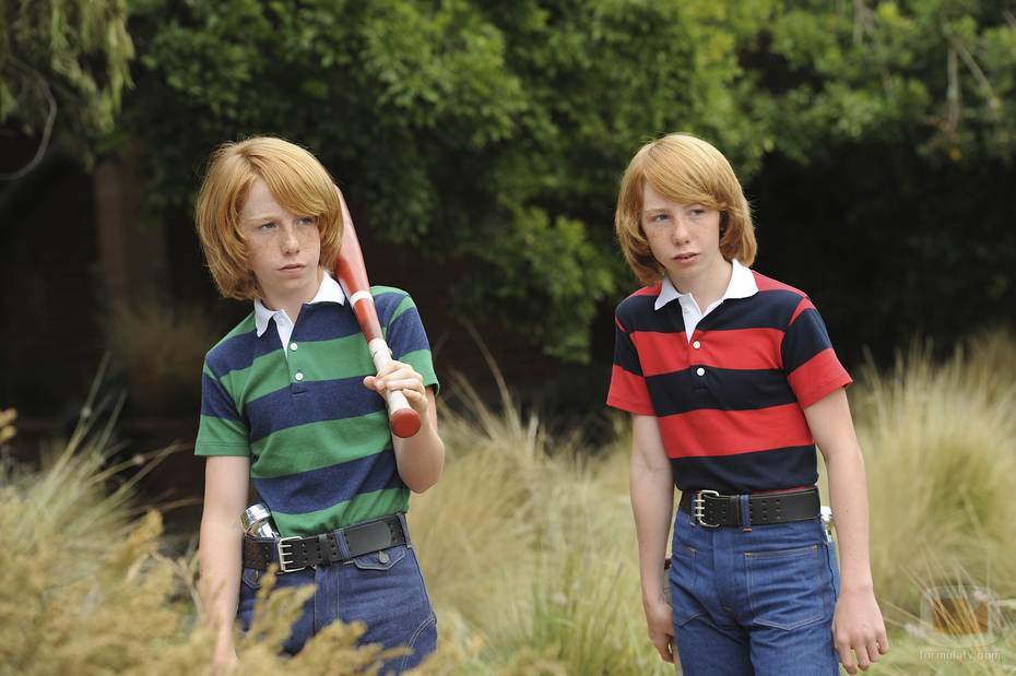 Los gemelos pelirrojos contribuyen a dar ese toque maligno e inquietante a la serie