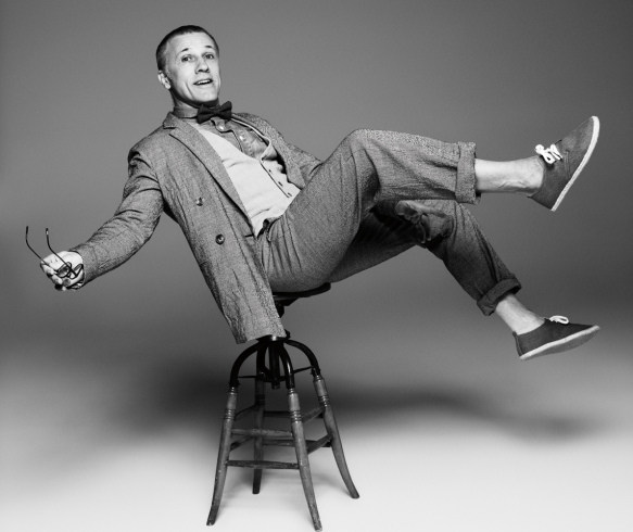 Christoph Waltz en la sesión de Time