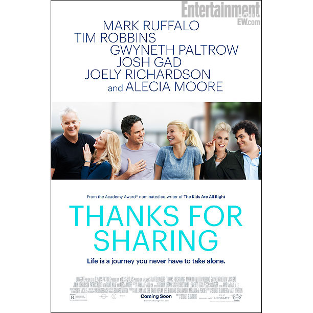 Cartel de `Thanks for sharing´