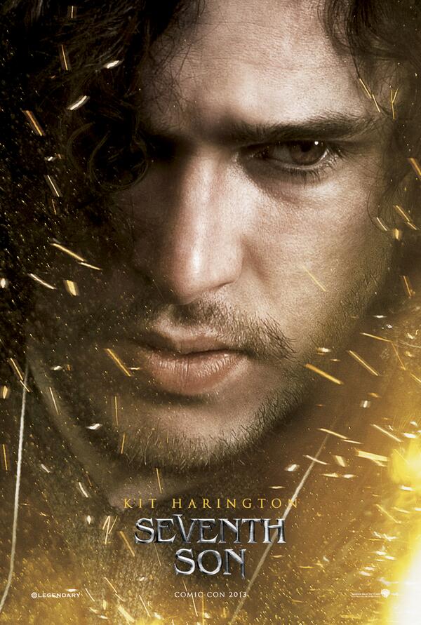 Kit Harington en el cartel personalizado de `Seventh son´