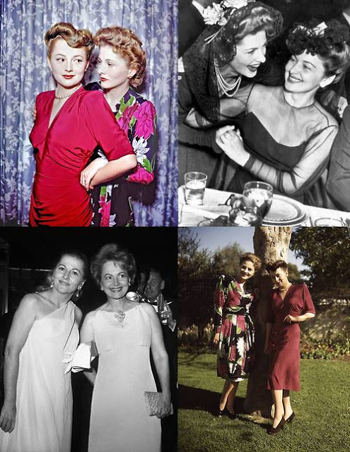 Olivia de Havilland y Joan Fontaine, las hermanas del cine con más rivalidad personal y profesional