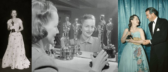 Olivia de Havilland ganadora de 2 Oscar