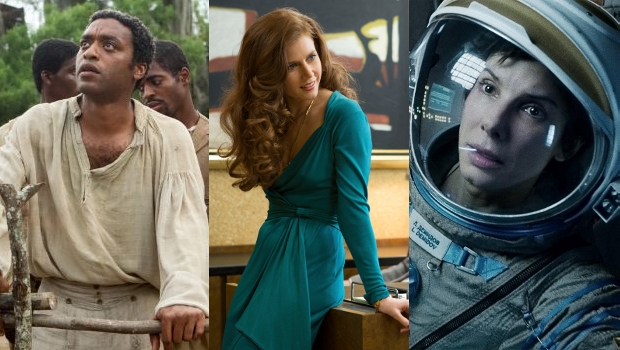 `Gravity´, `12 años de esclavitud´ y `La gran estafa americana´ buscan conseguir una noche de gloria en los Globos de Oro que las relance en la carrera