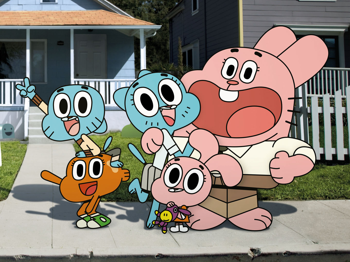festa-gumball-familia-waterson