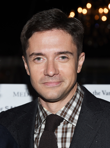 TORONTO, ON - SEPTEMBER 12: Actor Topher Grace arrives at the Sony Pictures Classics TIFF Celebration Dinner at Creme Brasserie at TIFF Bell Lightbox on September 12, 2015 in Toronto, Canada. (Photo by Amanda Edwards/Getty Images)