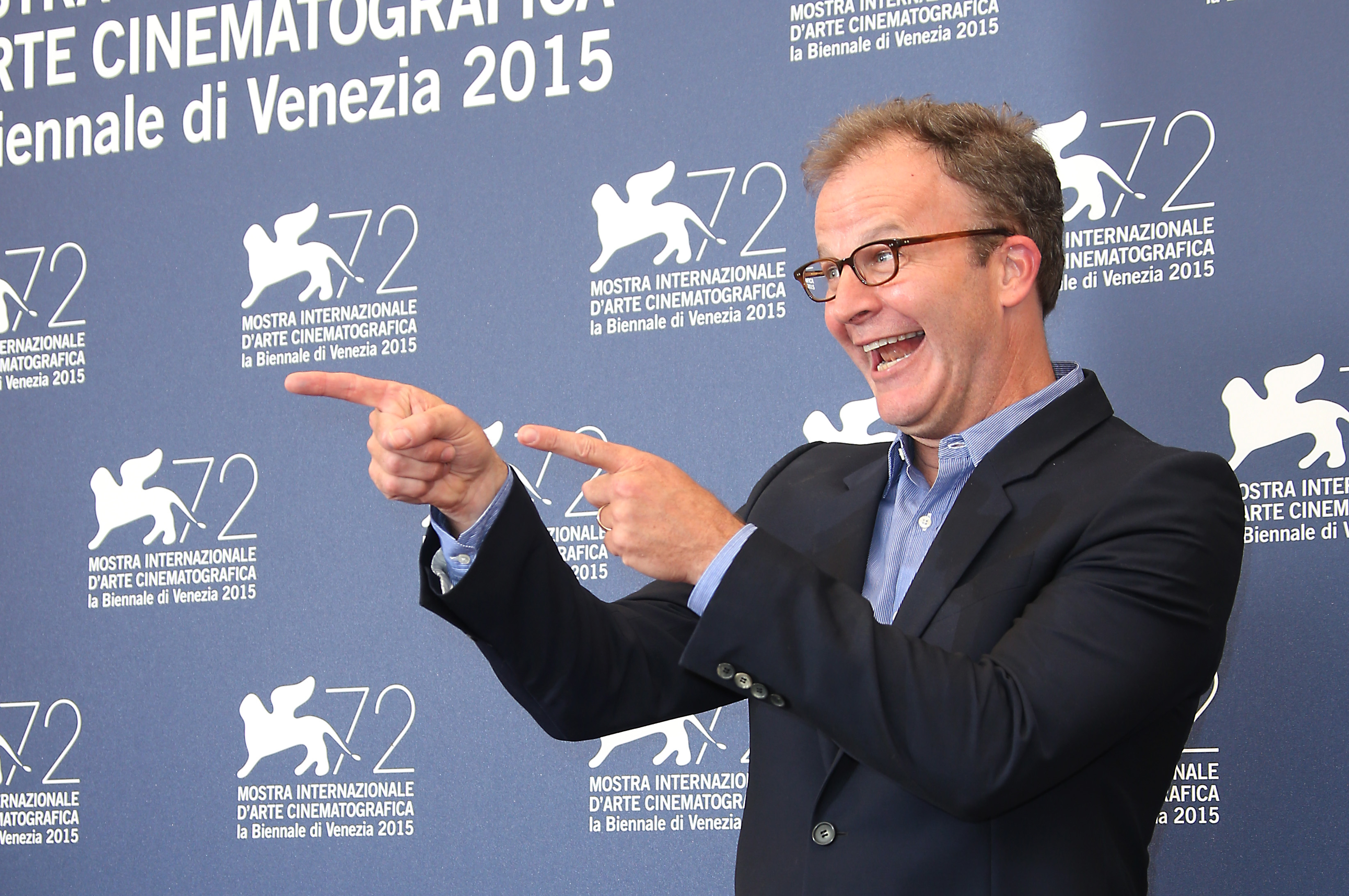 Actor Thomas McCarthy at the photo call for the film Spotlight during the 72nd edition of the Venice Film Festival in Venice, Italy, Thursday, Sept. 3, 2015