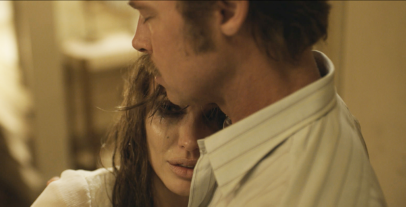 ANGELINA JOLIE and BRAD PITT star in Universal Pictures’ By the Sea, her directorial follow-up to the studio’s epic Unbroken. Credit: Universal Pictures