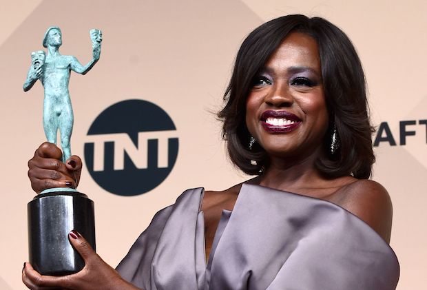 Mandatory Credit: Photo by Buckner/Variety/REX/Shutterstock (5577734z) Viola Davis The 22nd Annual Screen Actors Guild Awards, Press Room, Los Angeles, America - 30 Jan 2016