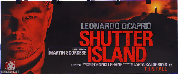 Cartel promocional de "Shutter island"